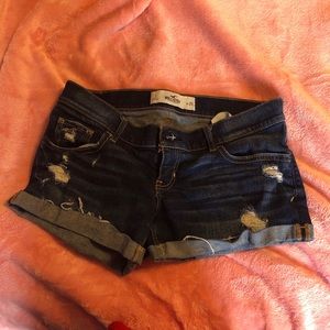 Hollister shorts with rips